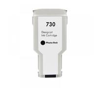 PHOVYAFI Cartuccia a inchiostro da 300 ml compatibile con 730 730 DesignJet T1600 T1600DR T1700 T1700DR T2600 T2600D P2V68A P2V69A P2V70A Stampante(Photo Black)
