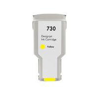 PHOVYAFI Cartuccia a inchiostro da 300 ml Compatibile con 730 per DesignJet T1600 T1600DR T1700 T1700DR T2600 T2600D P2V68A P2V69A P2V70A Stampante(Yellow)