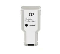PHOVYAFI Cartuccia a inchiostro da 300 ml Compatibile con DesignJet T920 T930 T1500 T1530 T2500 T2530 per 727 Modelli(Photo black)