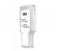 PHOVYAFI Cartuccia a inchiostro da 300 ml compatibile per 747 747xl P2V84A P2V85A P2V86A P2V87A per designJet Z6 Z9(Gloss Enhancer)