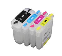 PHOVYAFI Cartuccia a inchiostro di ricarica compatibile per designjet 500 500ps 800 800ps Plotter e stampanti con chip ARC((82BK 82C M Y) 1set)
