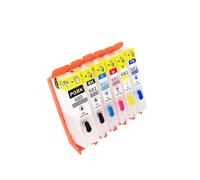 PHOVYAFI Cartuccia a inchiostro ricaricabile vuota compatibile PGI680 CLI681 per TS706 TS6260 TS8160 TS8260 TS9160 TS9560(6 Colors)