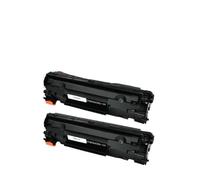 PHOVYAFI Cartuccia del toner di resa compatibile nera per CF283X 83x Adatto per l'uso con stampanti Pro MFP M201DW M201N M225DN(2PK)