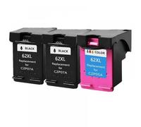 PHOVYAFI Cartuccia di inchiostro compatibile per 62xl per l'uso con 5540 5541 5542 5543 5544 5545 5546 5547 5548(2Black 1Color)