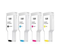 PHOVYAFI Cartuccia di inchiostro compatibile per 728 per la stampante DesignJet T730 T830 disponibile in 4 colori 300 ml(Matte Black)