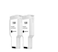 PHOVYAFI Cartuccia di inchiostro compatibile per la stampante DesignJet T730 T830 di disponibile in 130 ml e 300 ml a colori(300ML-Matte Black 2 X2)