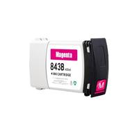 PHOVYAFI Cartuccia di inchiostro compatibile per pagina XL 4000 4100 4500 5000 5100 stampanti con serbatoio di chip e inchiostro di pigmento stabile(843B-M)