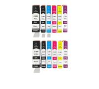 PHOVYAFI Cartuccia di inchiostro compatibile per PGI-580 CLI-581 580XL per TR7550 TR8550 TS6150 Serie stampanti(2 Set)