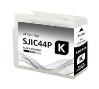 PHOVYAFI Cartuccia di inchiostro compatibile SJIC44P per etichetta a colori CW-C4030 Stampante T52Q1 T52Q2 T52Q3 T52Q4 con chip(Black)