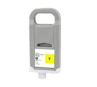 PHOVYAFI Cartuccia di inchiostro inchiostro compatibile PFI701 700ml con inchiostro Pigment funziona con IPF8000 IPF8000S IPF8010S IPF9000 IPF9000S IPF9010(Yellow)