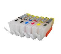 PHOVYAFI Cartuccia di inchiostro ricaricabile compatibile per MG7110 MG7510 IP7210 IP8710 MX721 IX6810 MG5610 MG6310 MG6410 MG5410 PRINTERS PGI-150 CLI-151(Empty-6pcs)