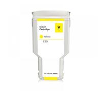PHOVYAFI Cartuccia per inchiostro per inchiostro colorante a 300 ml di colorante a 6 colori compatibili con DesignJet T1600 T1600DR T1700 T1700DR T2600 T2600D P2V68A P2V69A P2V70A(Yellow)