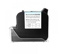 PHOVYAFI Cartuccia per inchiostro per solvente Eco 25,4 mm per stampanti portatili compatibili con la stampa da data di scadenza a getto d'inchiostro portatile a 600 dpi(Blue)