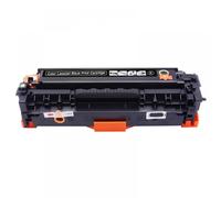 PHOVYAFI Cartuccia toner compatibile Set per Color Pro MFP M476DN M476DW M476NW Include 4 colori 312A CF380A CF381A CF382A CF383A(Black)