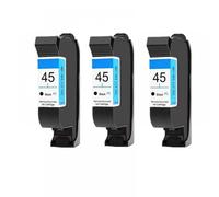 PHOVYAFI Compatibile 45 Sostituzione della cartuccia a inchiostro nero per 51645 51645a funziona con 710c 870cxi 830c 880c 890c 895cxi 930c stampanti(3 Black)