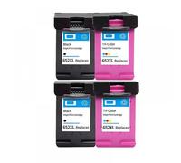PHOVYAFI Compatibile 652 Sostituzione della cartuccia a inchiostro per 652xl per vari modelli di stampanti da deskjet 1115 1118 2135 2136 2138(2SET)