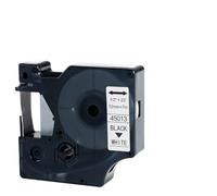 PHOVYAFI D1 Etichetta nastro 45013 Black su bianco 12mm compatibile con etichetta 160 280 210D 360D 360D Wireless PNP 220p 220p 450D Maker etichetta(1pcs)