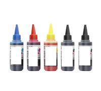 PHOVYAFI Kit di inchiostro colorante universale 5 Colore 6 Colore 100 ml Compatibile con PGI 225 325 425 525 625 725 825 220 221 320 321 520 521 820 821(5color)