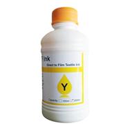 PHOVYAFI Kit di inchiostro DTF da 250 ml per stampanti DTF compatibili e pellicola per animali domestici per vari modelli tra cui I3200 I1600 XP600 TX800 L1800 1390 L805(Yellow)