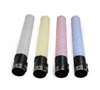 PHOVYAFI Kit toner compatibile per TN-324Y TN-324K TN-324M TN-324C e C258 C308 C368 Cartucce di copia(Black)