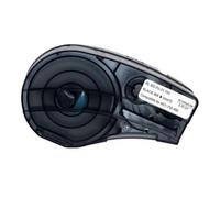 PHOVYAFI M21 750 595 nastro etichetta nastro 19,1mm x 6,4 m nero su bianco 1 a 10 pezzi compatibili con stampanti BMP 21 IDPAL LABPAL(10 pieces)