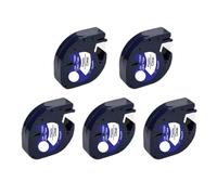 PHOVYAFI Nastro etichetta compatibile da 5/10pk per 12 mm Modelli di maker di etichette LT-100H 91201 91202 12267 91222 91332 91200 91203(Plastic Clear)