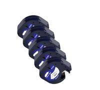 PHOVYAFI Nastro etichetta compatibile da 5pk 91331 91203 nastro etichetta da 12 mm per stampanti LT-100H/100T Etichetta(Black on White)