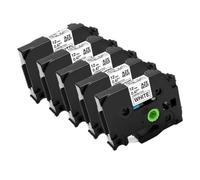 PHOVYAFI Nastro etichetta da 5pk compatibile con p3100 e1000 pro etichetta etichetta per etichetta stampante TZE-231 TZE-631(Black on White)