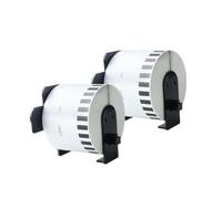 PHOVYAFI Nastro etichetta DK di carta termica continua compatibile con QL-500 500A 550 560 570 570VM 580N 650TD 710W 62mm x 30,48m