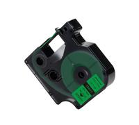 PHOVYAFI Nastro industriale compatibile da 9 mm per modelli 18431 18443 18432 18444 1805435 18433 18445 1805431 1805430 Adatto per 4200 5200(Black on Green)