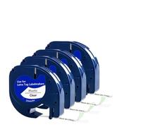 PHOVYAFI Nastro trasparente etichetta in plastica compatibile con LT 100H 100T QX50 RIMBIGLI 16952(1PC)