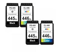 PHOVYAFI PG-445 compatibile PG-445 CL-446 Sostituzione della cartuccia di inchiostro per MX494 MG2440 MG2540 MG2940 MG2942 2944(2Black 2Color)