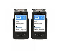 PHOVYAFI PG645 compatibile PG645 CL646 XL Sostituzione della cartuccia per inchiostro per MG2460 MG2560 MG2960 MG2965(2 Black)