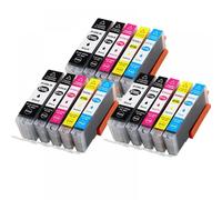 PHOVYAFI PGI 570 compatibile PGI-570 Cartuccia inchiostro CLI-571 per MG5750 MG5751 MG5752 MG5753 MG6850 MG6851 MG6852(3SET)