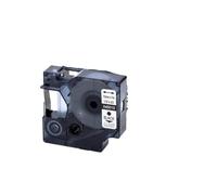 PHOVYAFI Ribbons del nastro di etichetta compatibili per la macchina -'etichetta LM-160 280 in dimensioni da 9 mm per tappeti adesivi D1 45010 45013 40910 43613(Black on Clear)