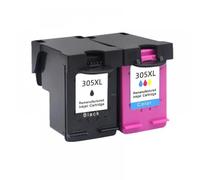 PHOVYAFI Sostituzione della cartuccia di inchiostro compatibile per 305xl 305 xl per stampanti Deskjet 2320 2710 2720 2730 1210 1215(1SET)