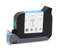 PHOVYAFI Stampante a Getto d'inchiostro Termico Portatile JS12 JS12M 600DPI 12,7 mm Cartuccia ecosolvente Compatibile(Green)