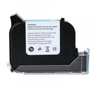 PHOVYAFI Stampante etichetta del codice a barre della data inchiostro compatibile per imballaggi sotto vuoto con cartuccia non crittografata(Black)