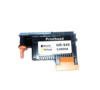 PHOVYAFI Testa di stampa ristrutturata per 940 Pro 940 C4900A C490LAutorization A809A A809N A811A 8000 A909A A909N A909G 8500A A910A 8500(Black and Yellow)