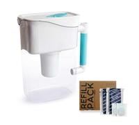 Phox Wave 2,8 litri Caraffa filtrante d'acqua e cartuccia ricaricabile (Clean-Pack)