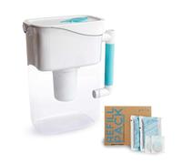 Phox Wave - Caraffa filtrante da 2,8 l e cartuccia ricaricabile (alcalina)