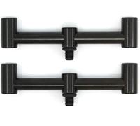 Phoxinus 2 mini buzz bar, nero, 13 cm, adatto per canne da pesca, bastoni, poggiabanne, ecc. Buzzer bar, carpa, corso, attrezzatura da pesca, accessori, poggia-ingranaggi.