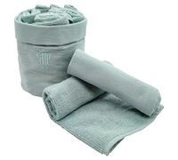 PHP Cestino Joy con 8 Lavette di Cui 4 Spugna e 4 in Tessuto