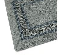 PHP Tappeto Bagno Melissa 50x80 in Cotone con Antiscivolo e Bordo in CINIGLIA (Origano)