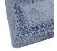 PHP Tappeto Bagno Melissa 60x130 in Cotone con Antiscivolo E Bordo in CINIGLIA