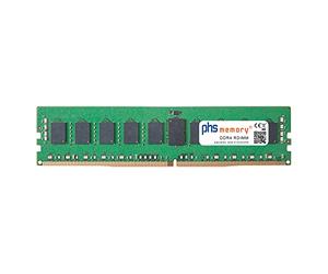 PHS-memory 16GB Memoria RAM Compatibile con Supermicro SuperServer 1028R-WMRT DDR4 RDIMM 2400MHz PC4-19200R