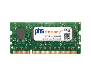 PHS-memory 1GB Memoria RAM Compatibile con Xerox Phaser 6600 DDR2 UDIMM 667MHz