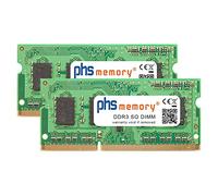 PHS-memory 8GB (2x4GB) Set RAM modulo Compatibile con Synology DiskStation DS1517+ DDR3 SO DIMM 1600MHz PC3L-12800S