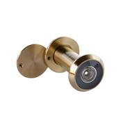 PHS Spioncino For Porta A 220 Gradi In Ottone Rame 16 Mm Con Copertura For La Privacy 35-60, 60-85 Visione Chiara(Brass,60-85mm)