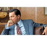 phtnmaihw Quadro su tela Poster del film classico il lupo di Wall Street 60 x 90 cm senza cornice